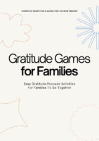 Eight easy gratitude activities for families